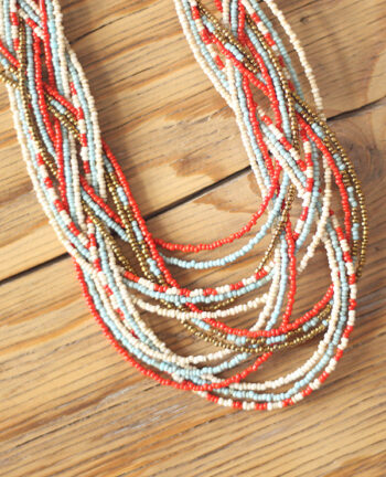 Tienda Elena – collier-maya-2 – entrelacé – perles de rocaille – bijou ethnique – indian spirit Tienda Elena - collier-maya-2 - entrelacé - perles de rocaille - bijou ethnique - indian spirit