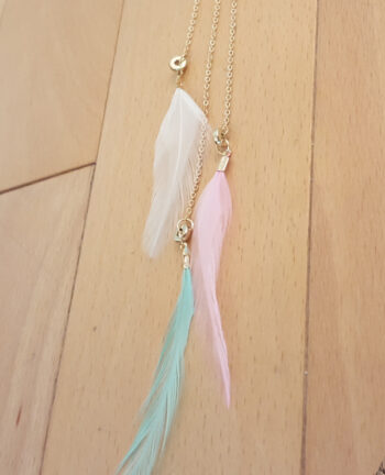 Tienda Elena – Sautoir plumes – 3 – bohème chic – bijoux ethniques Tienda Elena - Sautoir plumes - 1 - bohème chic - bijoux ethniques
