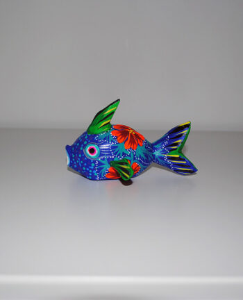 Tienda Elena – Alebrijes poisson – Fait main – hecho en mexico – colorés – Mexique – 3 Tienda Elena - Alebrijes poisson - Fait main - hecho en mexico - colorés - Mexique - 3