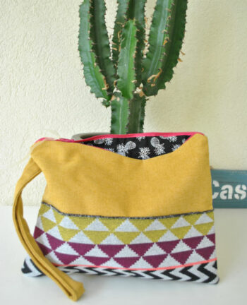Pochette ananas – Tienda Elena – Mode et inspiration mexicaine – 2 Pochette ananas - Tienda Elena - Mode et inspiration mexicaine - 2