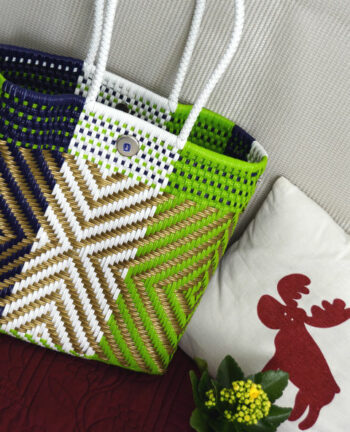 Tienda Elena – Mode et inspiration mexicaine – décoration et artisanat mexicain – fait main – hecho en Mexico – sac – cabas ethnique chic – cabas vert blanc doré – ethnique chic – tendance bohème chic – 2 Tienda Elena - Mode et inspiration mexicaine - décoration et artisanat mexicain - fait main - hecho en Mexico - sac - cabas ethnique chic - cabas vert blanc doré - ethnique chic - tendance bohème chic - 2