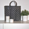 Tienda Elena - décoration et artisanat mexicain - fait main - hecho en Mexico - sac - cabas ethnique chic - grand cabas noir argent - ethnique chic - tendance bohème chic - 1